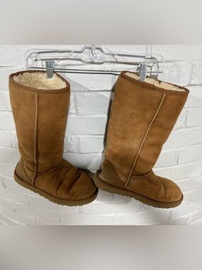 UGG Chestnut Suede Boots